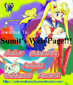 I won the Anime Excellence Award!