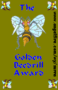 I've won the Golden Beedrill Award!